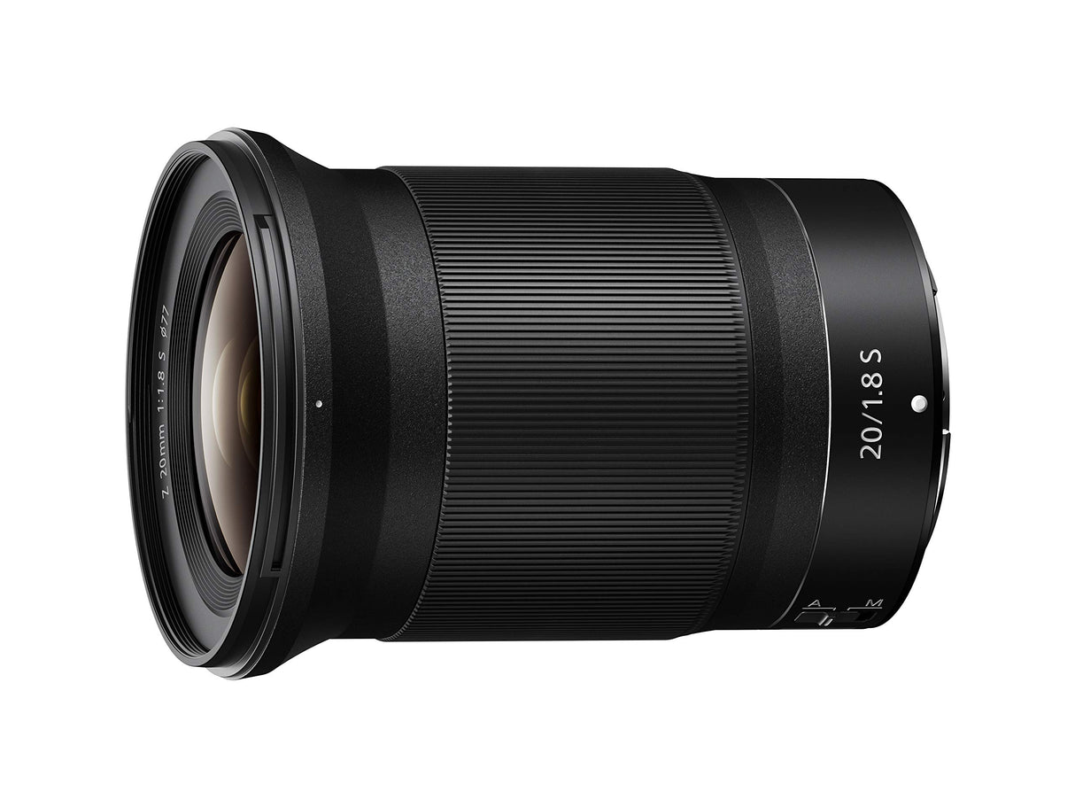 Nikon Nikkor Z 20 mm f/1.8 S, Lente ultragrandangular Brillante de Longitud Focal Fija f/1.8, Negro, Tarjeta Nital: 4 años de garantía