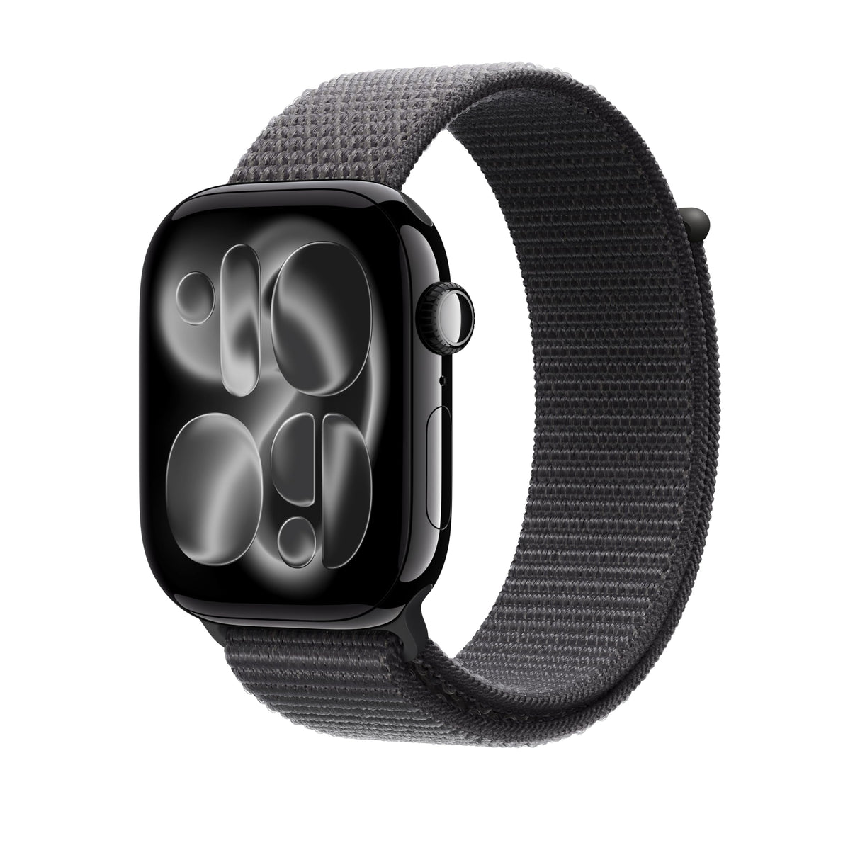 Apple Watch Band - Correa Loop deportiva - 46 mm - gris oscuro - Talla única (se adapata a la mayoría de muñecas)