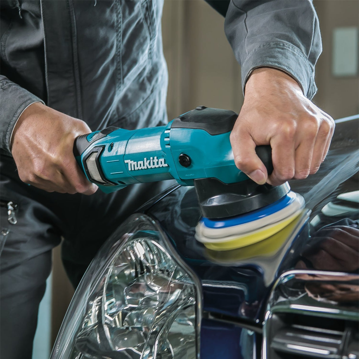 Makita PO5000C, Pulidora excéntrica (900 W, 230 V)