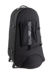 Roy Benson BBb-Tuba TB-312B (tuba premium con diámetro variable, tubo de ataque de latón dorado, 4 válvulas de acción frontal, diseño moderno, sonido profesional y comodidad de transporte en uno)