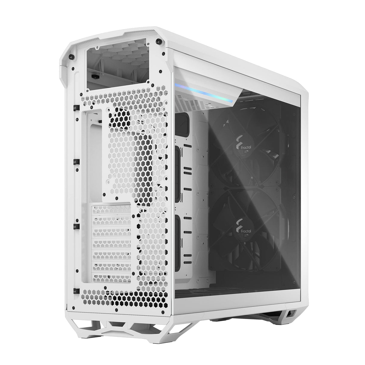 FRACTAL DESIGN Caja Torrent Blanca Cristal Templado Clear Tint (FD-C-TOR1A-03)