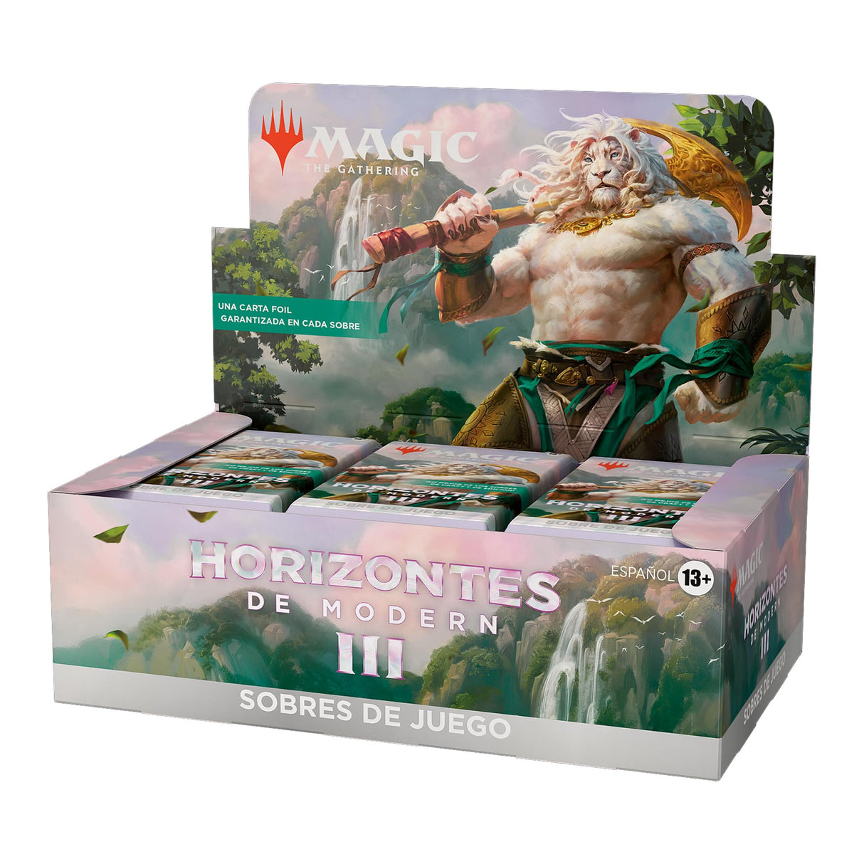 Caja de sobres de juego de Horizontes de Modern 3, de Magic: The Gathering - 36 sobres (504 cartas de Magic) (Versión en Español)