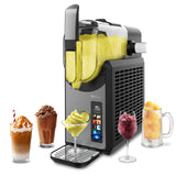 Cecotec Máquina de Granizado Heladera 2,6L Twist&Ice 2600. 220W, Bebidas en 15-60mins, 1,9L para Ingredientes, Control Táctil, 6 Modos, Refrigeración Adaptable, Diseño Ergonómico, Boquilla sin Goteo