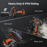 Tera Pro Lector de código de Barras QR de Calidad Industrial 2D Inalámbrico 1D Escáner de Mano 2.4G Inalámbrico + Bluetooth Excelente Resistencia a caídas (3 m) con Soporte súper Estable, 8100