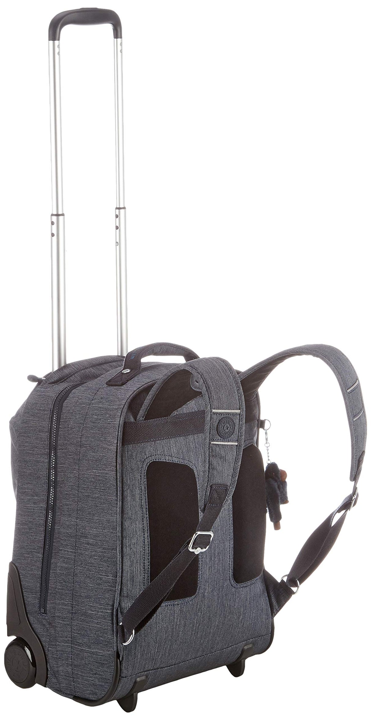 Kipling Sari Mochila Grande con Ruedas, Marine Navy (Azul)