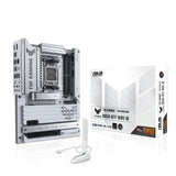 ASUS TUF Gaming B850-BTF WiFi W, Placa Base AMD ATX, 14+2+1 Fases de alimentación, Ranura DDR5, PCIe 5.0 Ready, 3 Ranuras M.2, WiFi 7, Realtek 2.5 GB, USB-C, HDMI, DisplayPort, BIOS Flashback y Aura