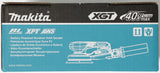 Makita BO002CGZ 40V Max Li-ion XGT 150mm Lijadora orbital aleatoria sin escobillas, baterías y cargador no incluidos