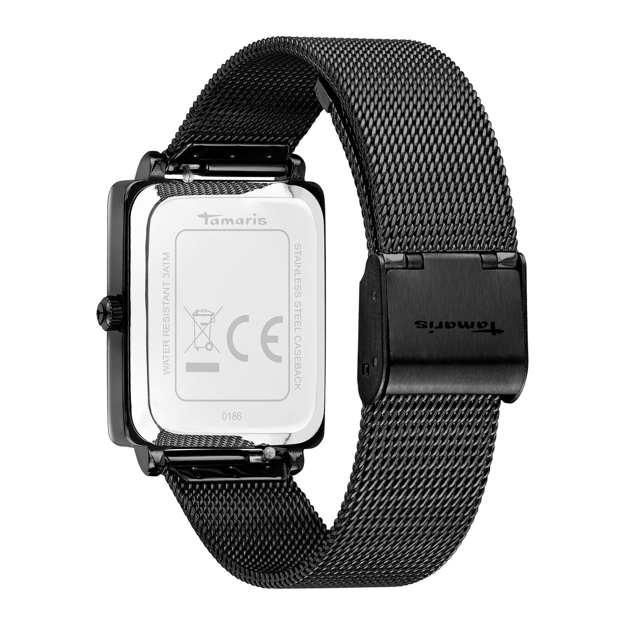 Tamaris Reloj Analógico para Mujeres de Cuarzo con Correa en Acero Inoxidable TT-0186-MQ