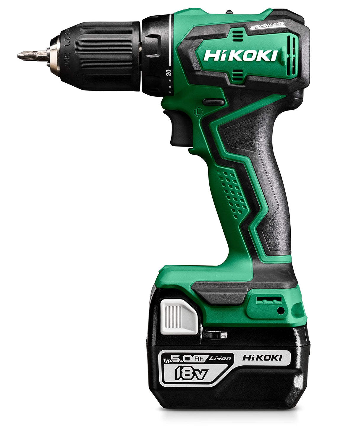 HIKOKI Akku Bohrschrauber (Brushless), DS18DD (im HSC II) (5.0Ah) 18V