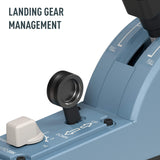 Thrustmaster TCA Quadrant Add-on Airbus Edition - Réplicas Ergonómicas de Airbus Compatible con PC