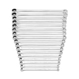 GEARWRENCH, GearBox 12 Pt. XL 85989, Juego de llaves de trinquete de doble caja, métricas, 17 piezas