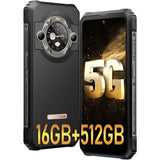 Blackview BL9000 - Teléfono móvil irrompible, 5G, doble pantalla 24 GB, 512 GB, Dimensity 8020/GPU 9 Core, 6,78 pulgadas, FHD+/120Hz, 50MP+50MP, 8800mAh/120W, Android13 Smartphone Gaming, WIFI 6/GPS