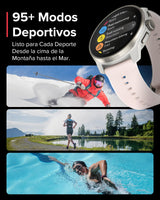 SUUNTO Race S Reloj Correr con Pantalla Táctil AMOLED, Reloj Deportivo GPS de Doble Frecuencia, Seguimiento de HRV y Sueño, Plan de Entrenamiento Basado en IA, Mapas Offline Gratuitos