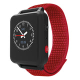 ANIO 5 (Rojo): Reloj de teléfono para niños, Llamadas, Mensajes, Modo Escolar, función SOS, GPS, podómetro, la ubicación se Puede Apagar, Cumple con GDPR, Servidor y aplicación Fabricados en Alemania