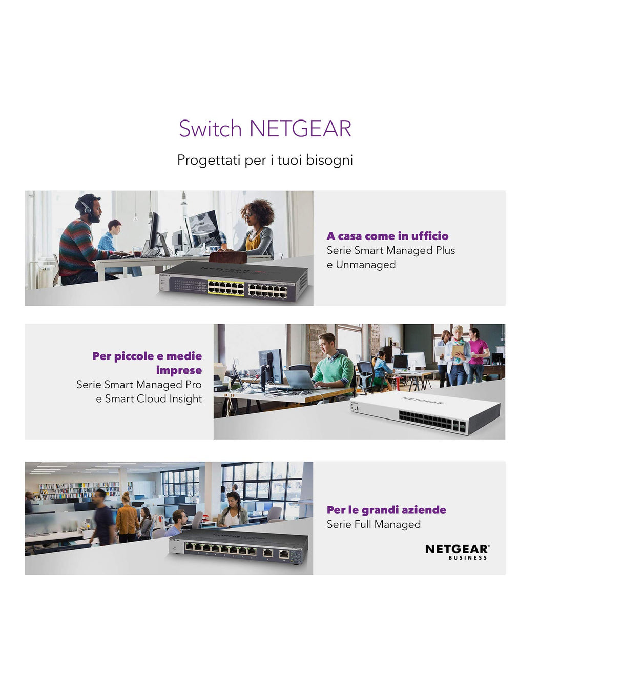 NETGEAR Switch PoE Gigabit Ethernet no gestionado de 16 puertos (GS116LP) | con 16 x PoE+ consumo 76 W ampliable |de sobremesa, para montaje en pared o en bastidor | y protección limitada