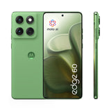 Motorola Edge 60 16GB (8GB+8GB RAM Boost)/512GB Shamrock, Pantalla Super HD de 6,67”con Cuatro Bordes curvos, Cámara Sony LYTIA™ 700C de 50MP, Moto ai, Durabilidad Militar, Batería 5200 mAh