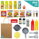 Play & Learn - Heladería con Cocinita de Madera (ColorBaby 85290)