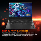 HP OMEN Slim - Ordenador portátil Gaming 16" 2.5K WQXGA (Intel Ultra 9-285H, 32GB RAM, 1TB SSD, NVIDIA RTX 5070, Windows 11 Home) Teclado QWERTY Español - Negro