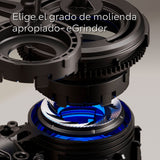 SIEMENS - Cafetera Superautomática, EQ700, Pantalla iSelect de 5", coffeWorld, Molinillo, Home Connect, Acero Inoxidable, TQ707R03