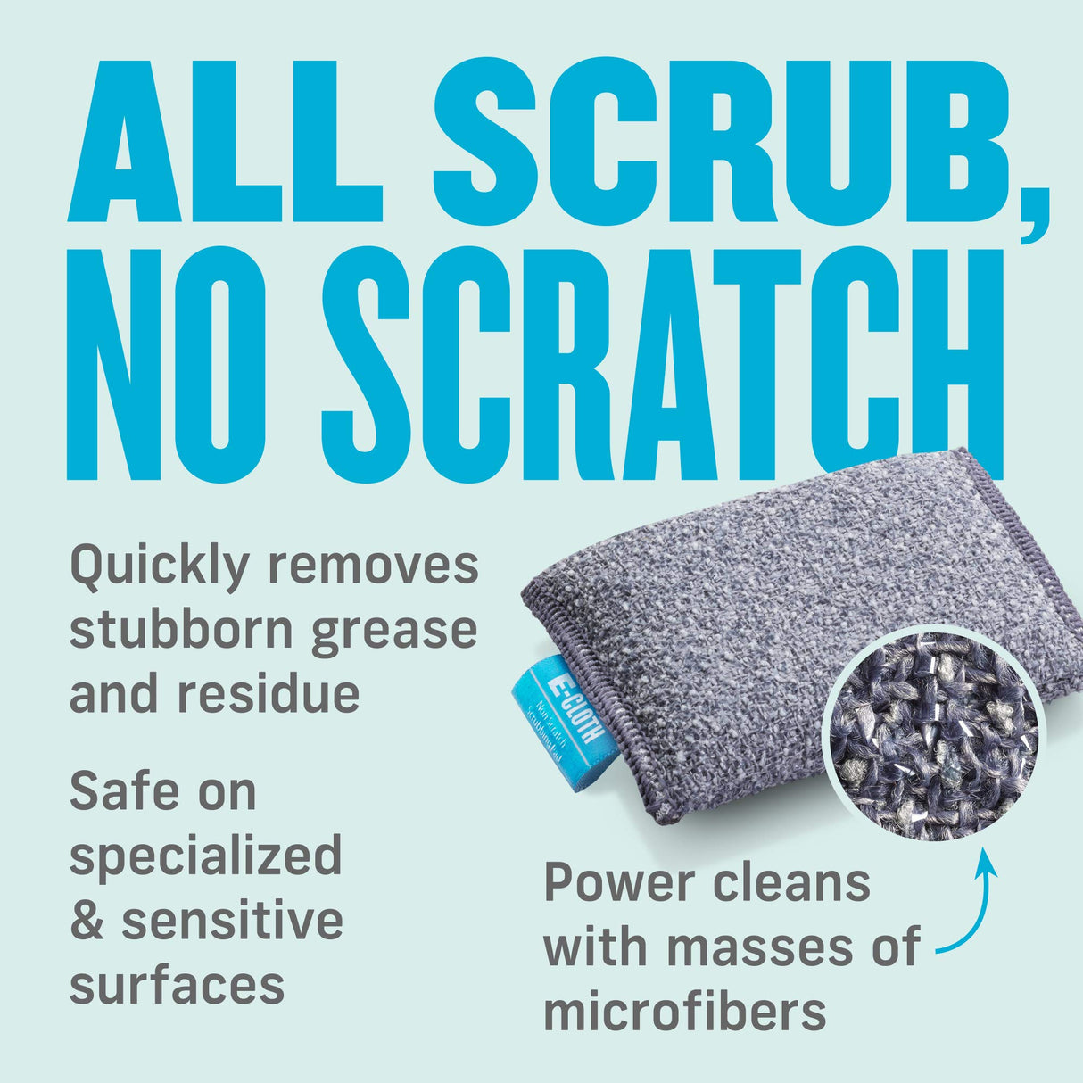 E-Cloth Kit de Suministros de Limpieza de 13 Piezas, Incluye paño de Limpieza de Microfibra y Suministros de fregona, Juego de Limpiador Multiusos para Vidrio, Ventana, Superficie, Suelo, baño, Acero