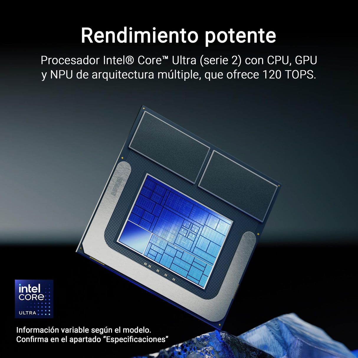 ASUS NUC Pro AI Mini PC, Procesador Intel Core Ultra 7 258V, Intel ARC Graphics, 32GB RAM DDR5, 1TB SSD, Windows 11 Pro, Copilot+, Negro