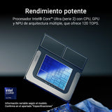 ASUS NUC Pro AI Mini PC, Procesador Intel Core Ultra 9 288V, Intel ARC Graphics, 32GB RAM DDR5, 1TB SSD, Windows 11 Home, Copilot+, Negro