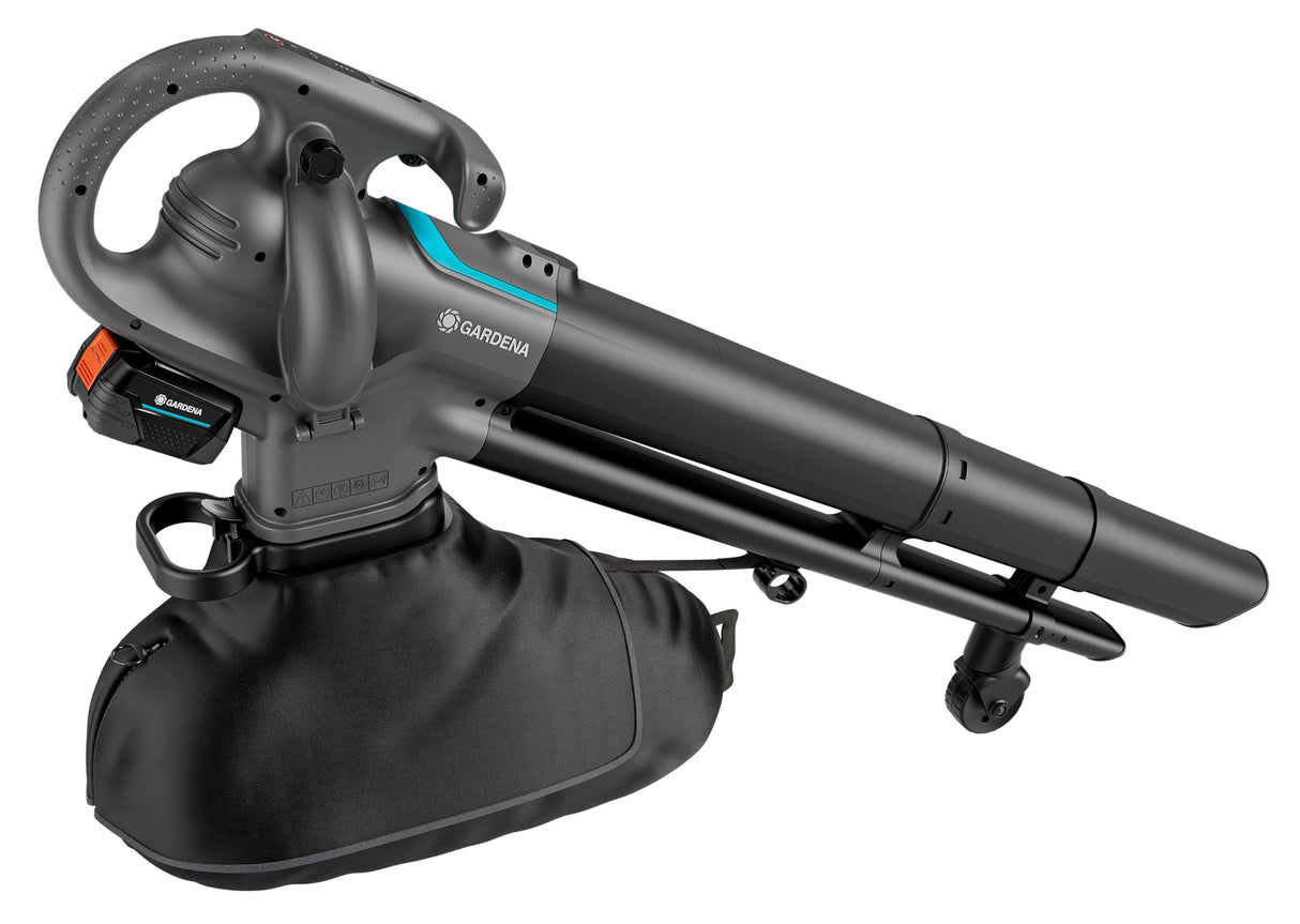 GARDENA Aspirador soplador PowerJet Collect con batería P4A de 18 V
