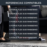 Rowenta Batería extraíble de iones de litio de 22 V para aspiradora multifunción, 35 minutos de autonomía, compatible con RH96, TY96, EO96, gris antracita