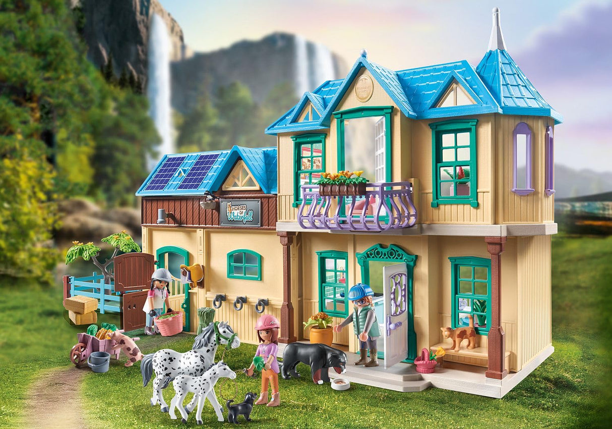 PLAYMOBIL Rancho Waterfall