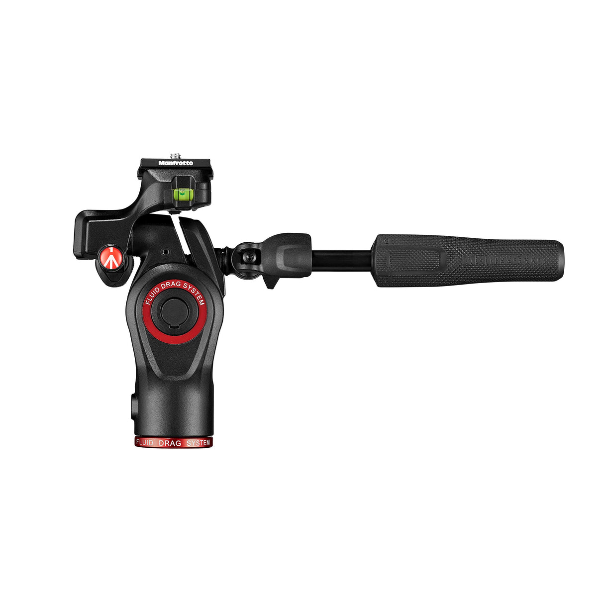 Manfrotto Befree 3-Way Live Head- Cabezal de 3 Vías para Trípodes, Cabezal de Aluminio Fluido para Cámaras y Videocámaras de hasta 6 kg, Ultracompacto - Para Creación de Contenidos, Fotos y Videos