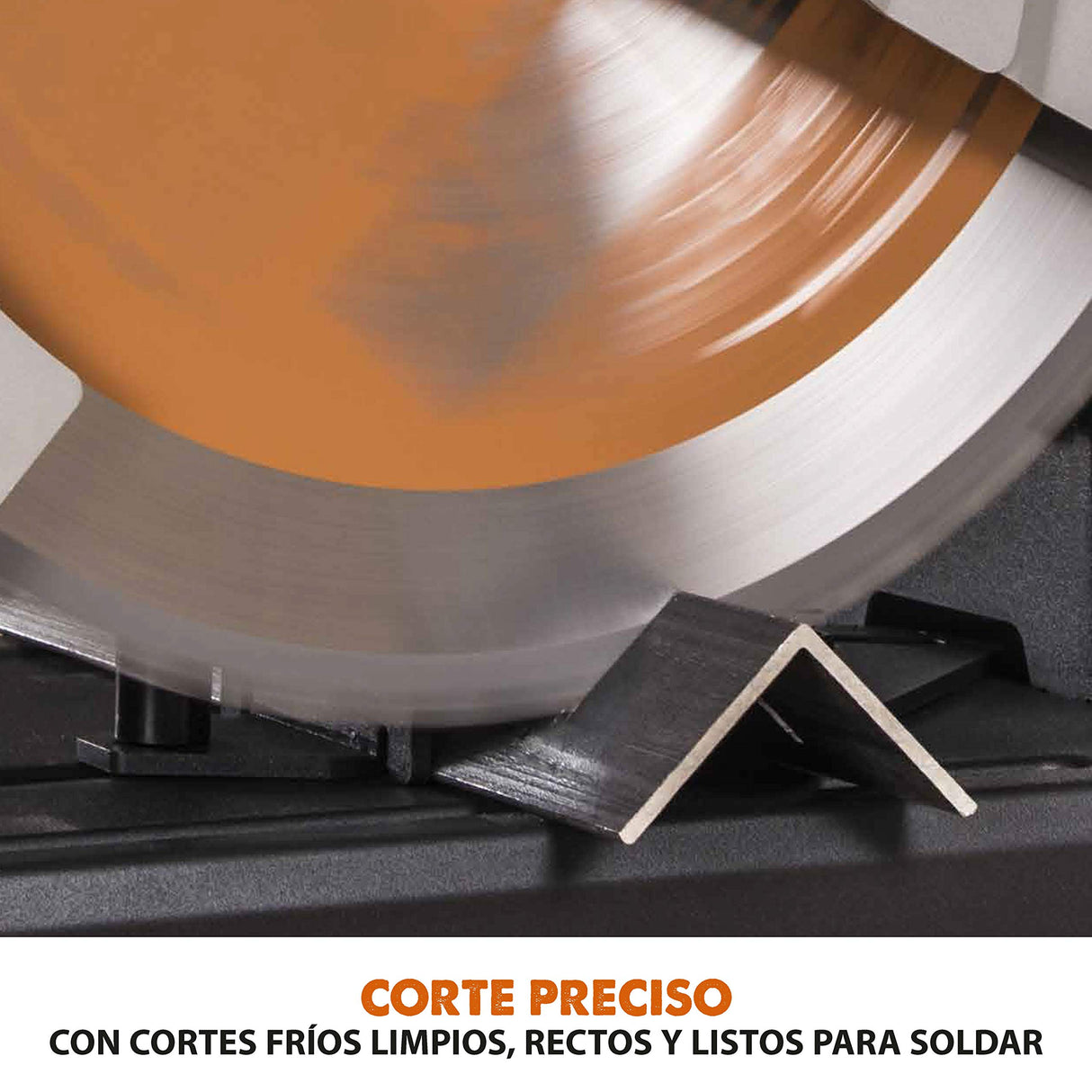 Evolution Power Tools - R355CPS Sierra tronzadora multimaterial, Corta acero dulce, aluminio, plástico, incluso madera con clavos incrustados, 355 mm