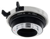 Fotodiox Adaptador de Montaje de Lente Profesional Compatible con Lentes Arri LPL (Bloqueo Positivo Grande) a cámaras Sony Alpha E-Mount sin Espejo