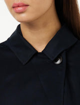 Tommy Hilfiger Abrigo Mujer Gabardina, Azul (Desert Sky), 54
