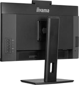 iiyama Monitor de Escritorio, XUB2490HSUH-B2-60.5 cm, IPS, 1920 x 1080/100Hz, 1H1DP, HAS, cámara Web