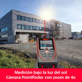 Leica Disto D5 Medidor Láser de Distancia Profesional con Bluetooth (App), Puntero Digital (Interior y Exterior) y Sensor de Inclinación para Seguimiento de Alturas, Medición de Perfiles y Ángulos
