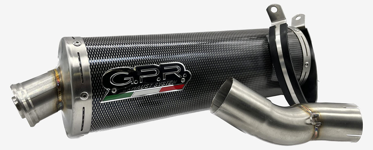 GPR Escape Honda Cbf 1000 2006/09 Par de Escapes Homologados con Conexión GPR Classic Poppy