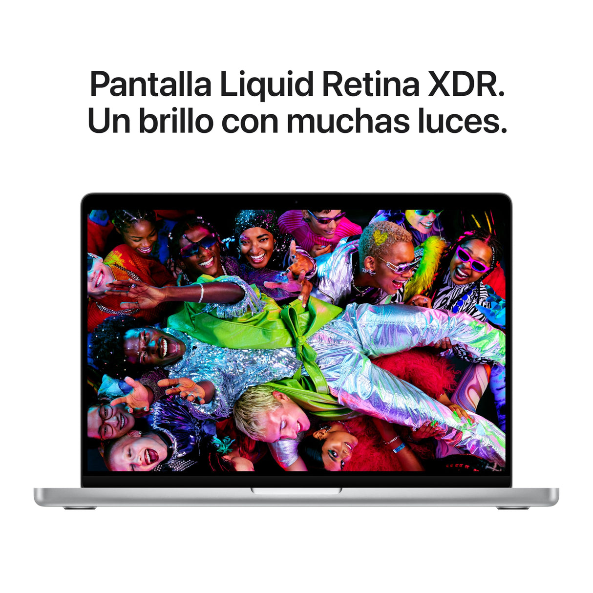 Apple MacBook Pro Portátil de 14,2" con M5,CPU de 10 núcleos y GPU de 10 núcleos: Creado para Apple Intelligence, Pantalla Liquid Retina XDR y 16 GB de Memoria unificada, 1TB; Plata