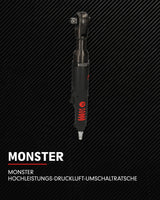 KS Tools 515.3825 Atornillador de carraca a aire comprimido de 3/8" MONSTER de alta potencia