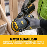 DEWALT Lijadora sin escobillas de 125 mm, 18V XR, Sin batería ni cargador, DCW210N-XJ