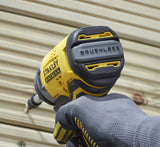 STANLEY FATMAX SFMCF820D2K-QW - ATORNILLADOR DE IMPACTO V20 LI-ION 18V BRUSHLESS 3 VELOCIDADES CON 2 BATERÍAS 2Ah, CARGADOR Y MALETÍN
