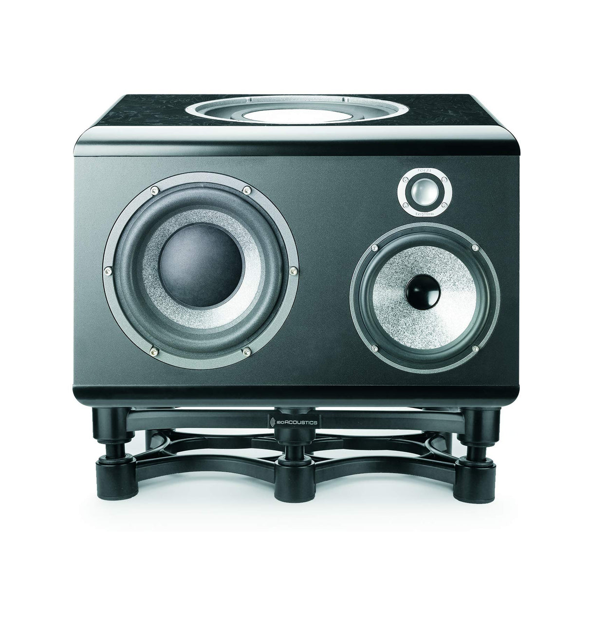 IsoAcoustics ISO-Stand Series Speaker Isolation Stands with Height & Tilt Adjustment: Iso-430 (43 x 23 cm) Single