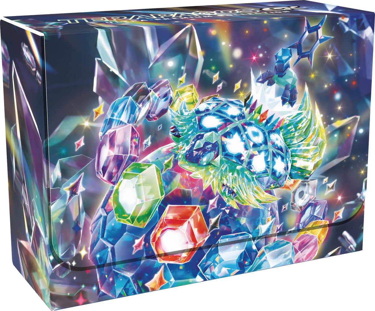 Pokémon: Colección Poderes Supremos de JCC Pokémon: Terapagos ex (3 Cartas holográfica de promoción, 18 Paquetes de Mejora)