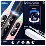 Oral-B iO 6 Cepillo de Dientes Eléctrico Gris Con Mango Recargable, 3 Cabezales y 1 Estuche de Viaje, 5 Modos De Cepillado Con Blanqueamiento Dental, Sensor De Presión, Diseñado por Braun