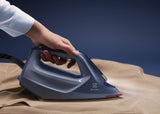 Electrolux E8ST1-6DBM Renew 800-Plancha con Caldera, Acero, Azul Metálico