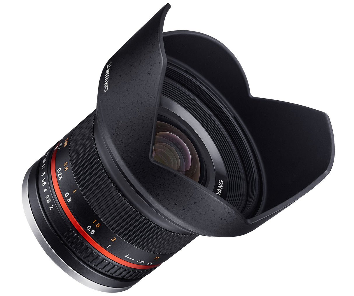 Samyang SY12M-FX-SIL - Objetivo Gran Angular para cámaras Fujifilm X-Mount (12 mm, F2.0)