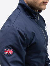 Lonsdale NEWDIGATE Chaqueta de transición, Azul Marino/Blanco/Rojo, XL Men's