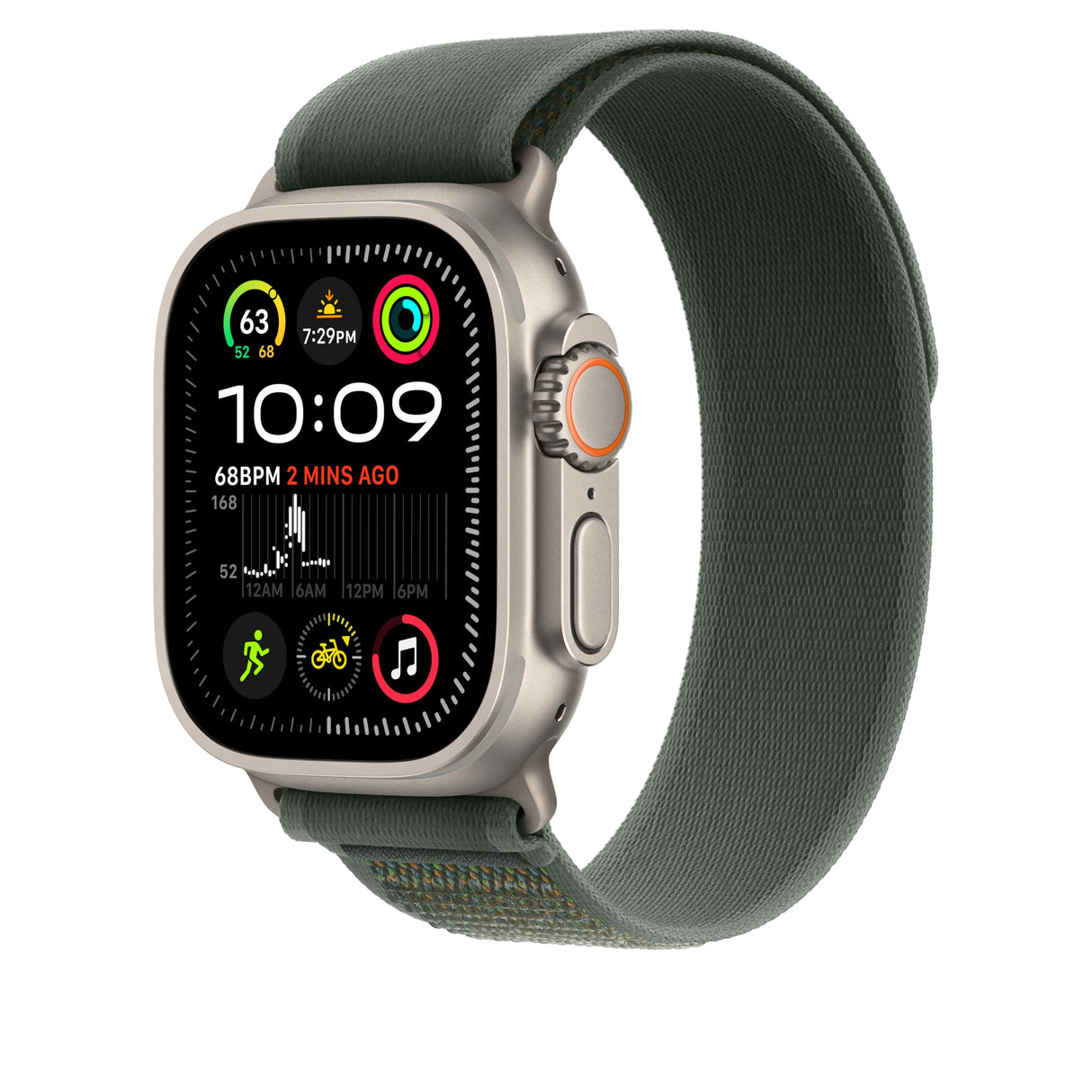 Apple Watch Band - Correa Loop Trail - 49 mm - Verde - Talla M/L