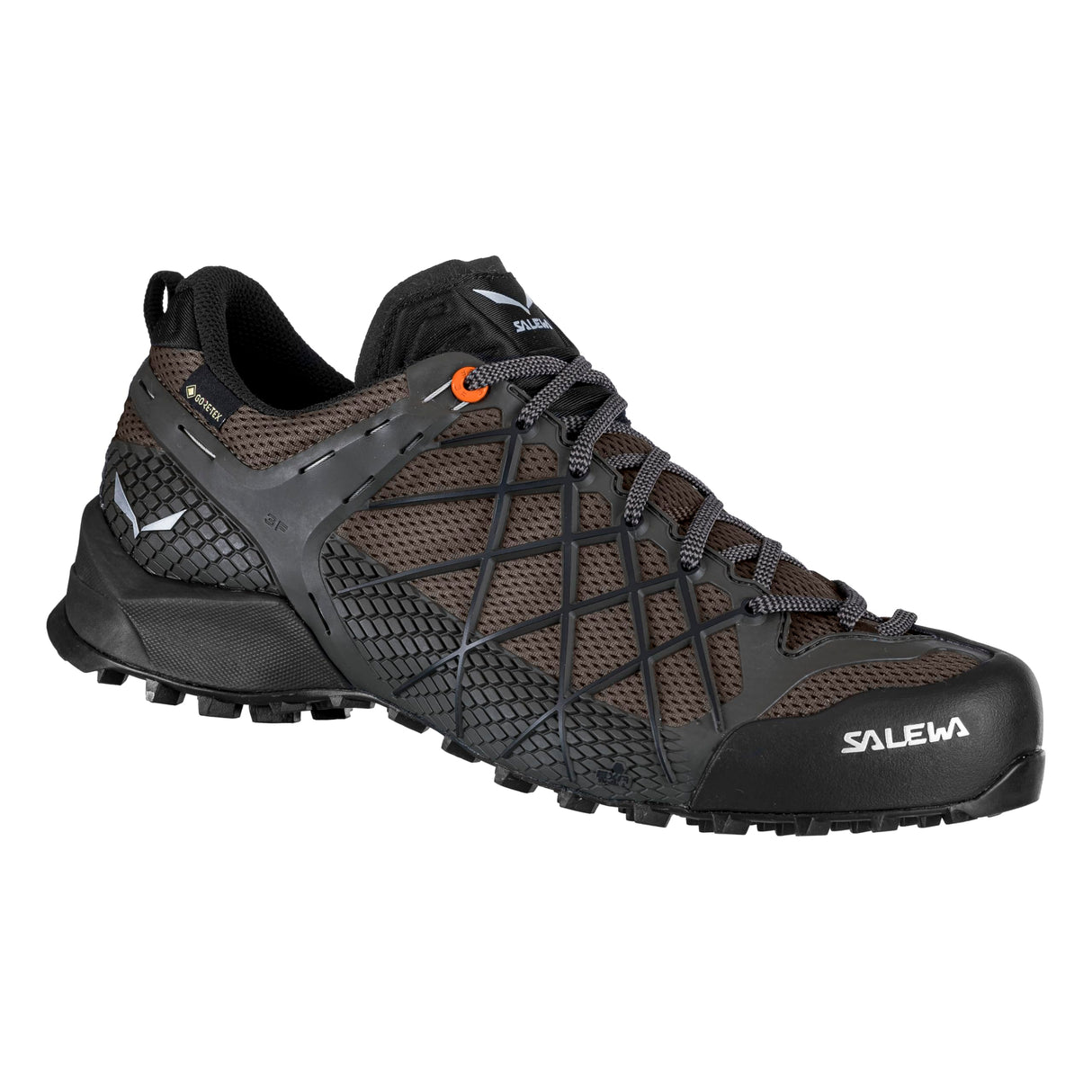 SALEWA MS WILDFIRE GTX, Zapatos de Senderismo Hombre, Black Olive Wallnut, 43 EU