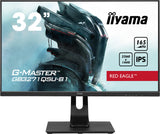 iiyama GB3271QSU-B1 32" Fast IPS Gaming, G-Master Red Eagle, FreeSync Premium, 2560x1440, 165Hz, 400cd/m², 1200:1, 2xHDMI, 2xDisplayPort, 1ms (MPRT), Altavoces, USB-HUB (4x3.0), Black Tuner