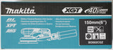 Makita BO002CGZ 40V Max Li-ion XGT 150mm Lijadora orbital aleatoria sin escobillas, baterías y cargador no incluidos